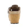 Birkenstock Womens Fanny Clog, Taupe, 9-9.5 Narrow