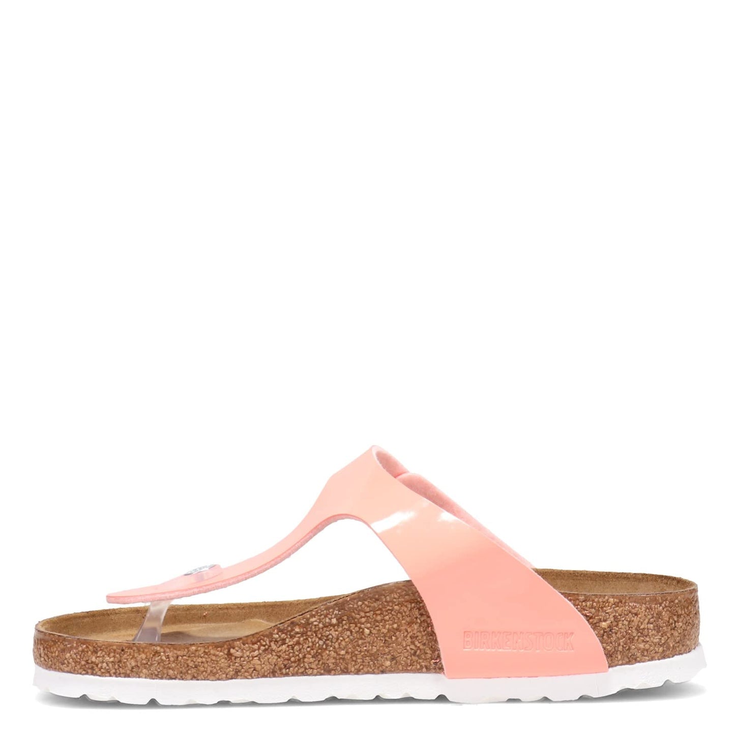 Birkenstock Gizeh Patent Coral Peach Patent Birko-Flor™ EU 38 (US Women's 7-7.5) Regular
