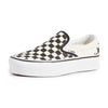 Vans Women's Classic Slip-On Platform Slip On Trainers, Black (Black and White Checker/White Bww), 4.5 UK 37 EU