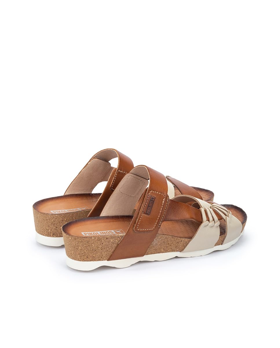 PIKOLINOS Wedge Sandals Leather Mahon for Woman