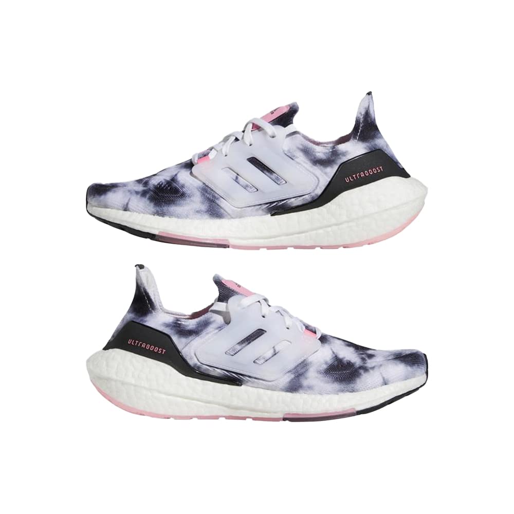 Adidas Ultraboost 22 W Fabric Lace Up Womens Athleisure Sport Shoes, WHITE, 4 UK