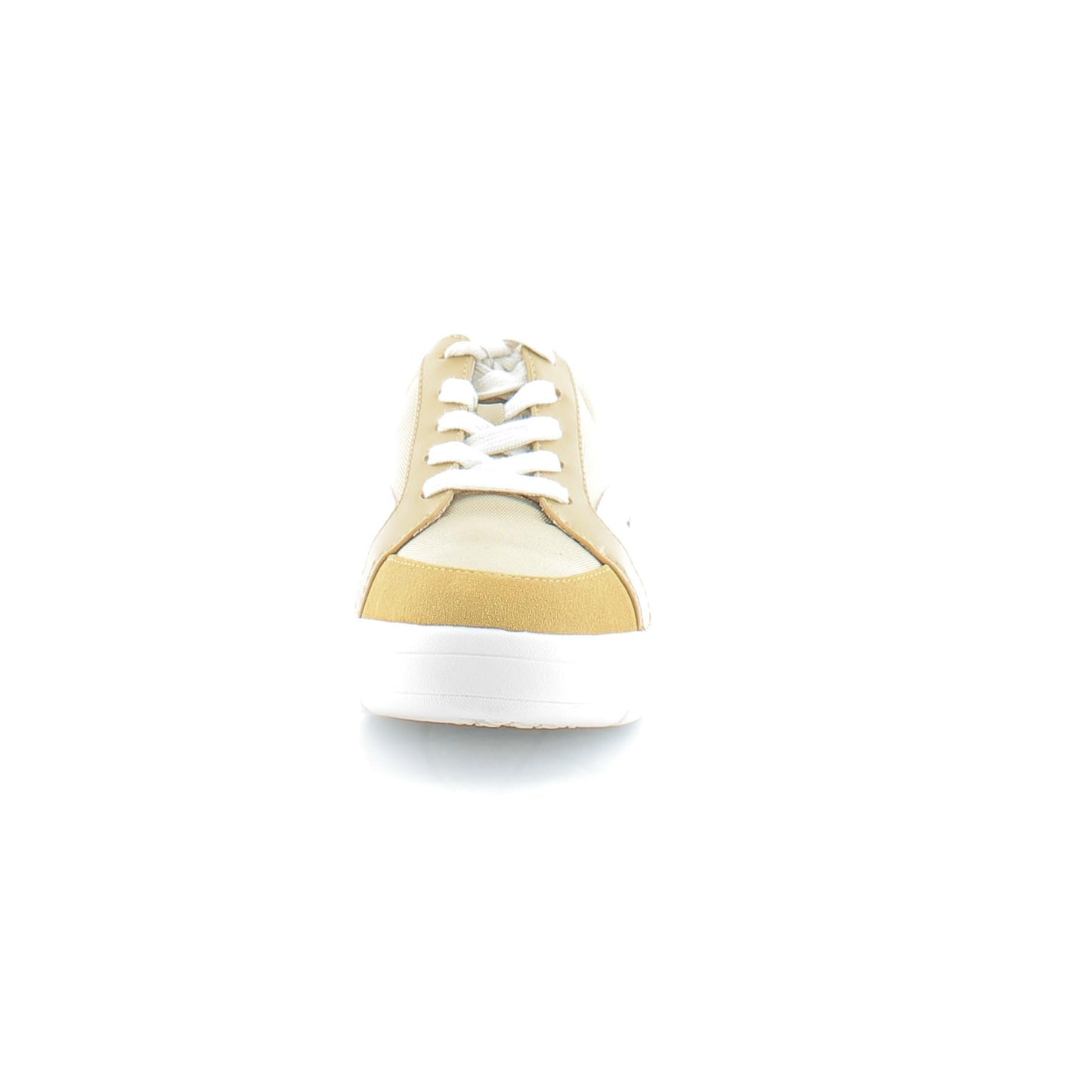Rockport Truflex Navya Retro Sneaker Mustard Textile/Synthetic Eco 8 W (C)