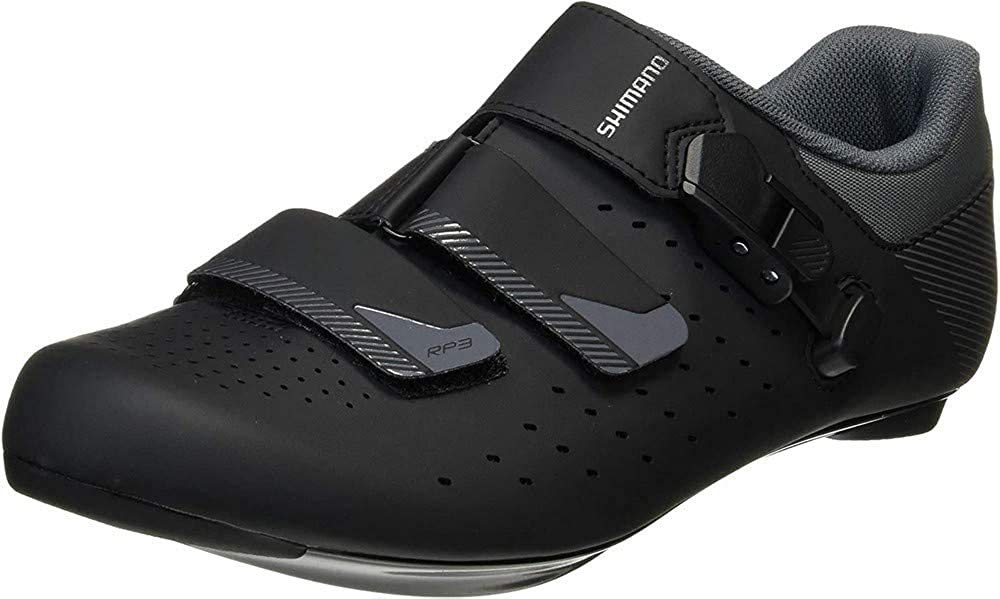 SHIMANO Men's Road Biking Shoes, White Black 000, 10