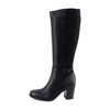 Naturalizer Women's Kalina-Stretch Boots Knee High, Black Leather and Fabric, 11 Wide