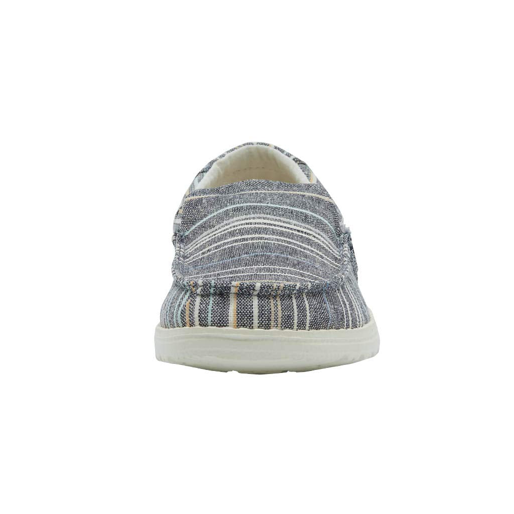 HEYDUDE Wendy Funk Surf Baja, Womens Shoes, Womens Slip-on Loafers, Comfortable & Light-Weight Green