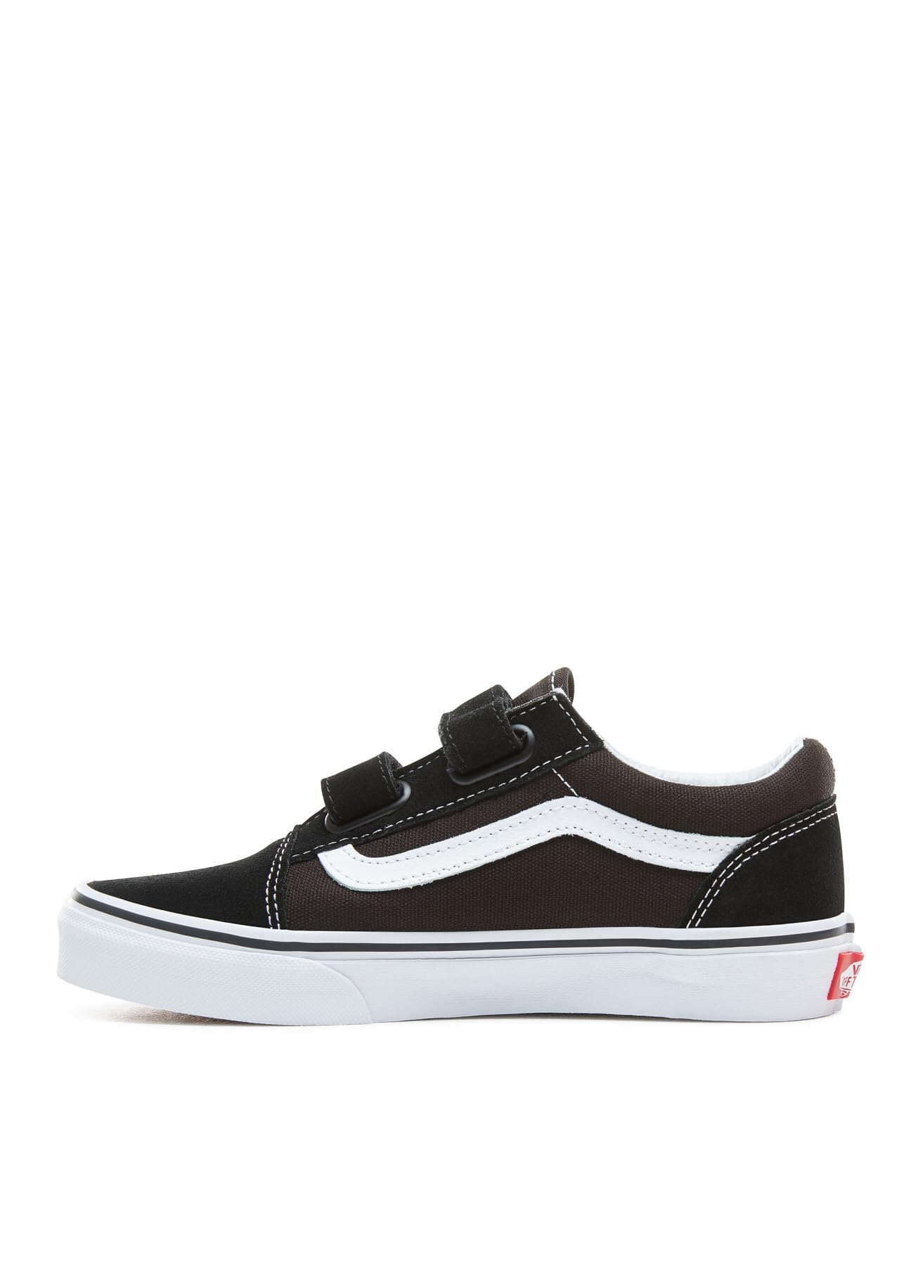 Vans Old Skool V Vvhe, Unisex Children's Trainers, Black Black True Whit 6bt, 32 EU