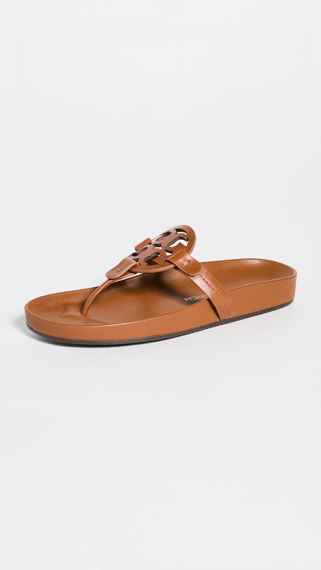 Tory Burch Women's Miller Cloud Sandals, Bourbon Miele, 4 Medium US