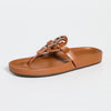 Tory Burch Women's Miller Cloud Sandals, Bourbon Miele, 5.5 Medium US
