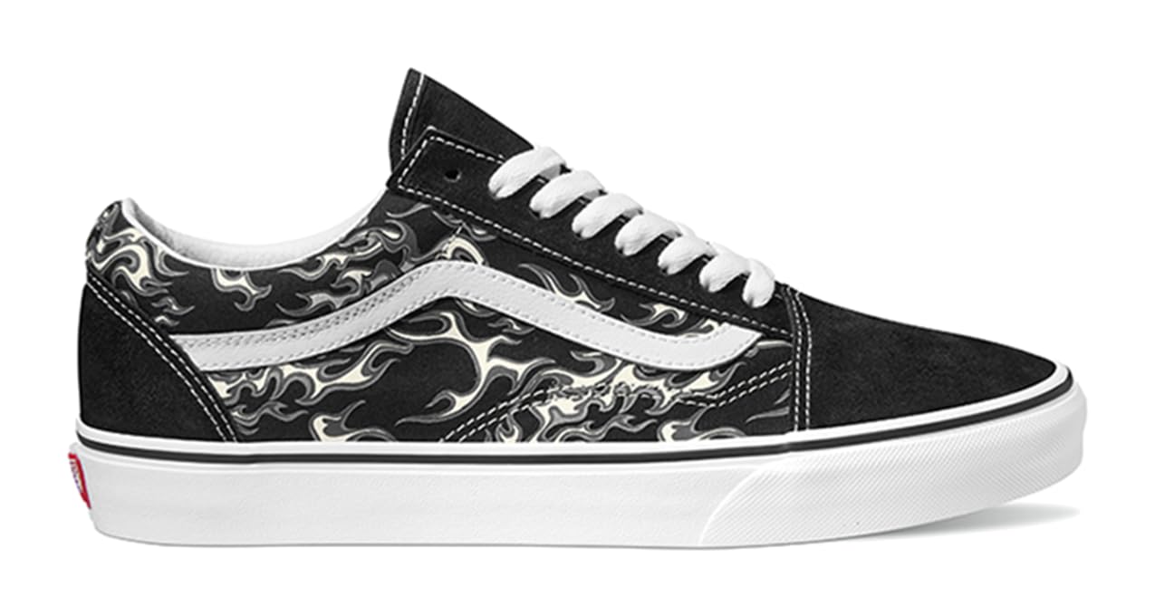 VANS U Old Skool Sneakers Black/True White Men 5.5