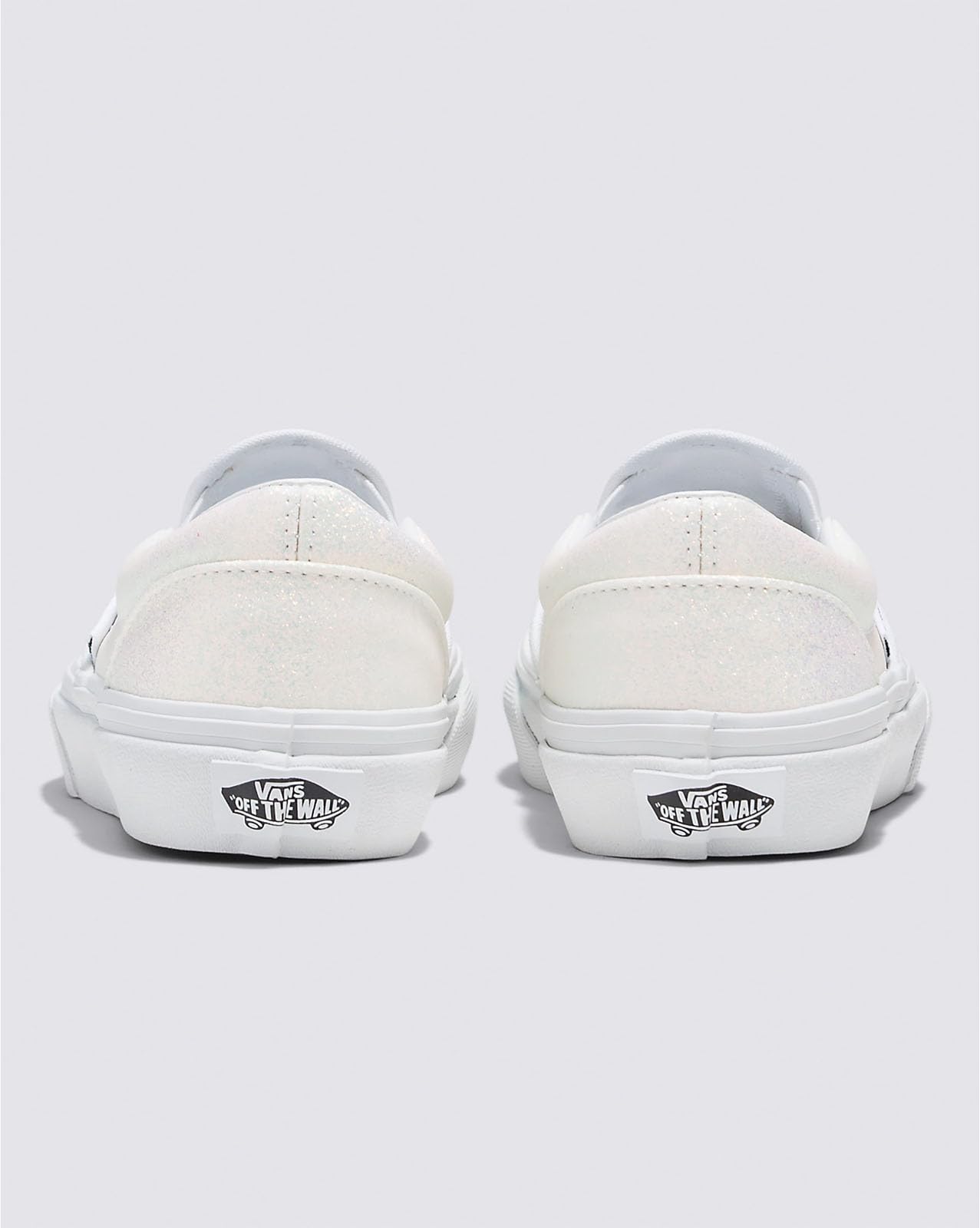 Vans - Kids Classic Slip-On Shoes, Color White, Size: 3 M US Little Kid