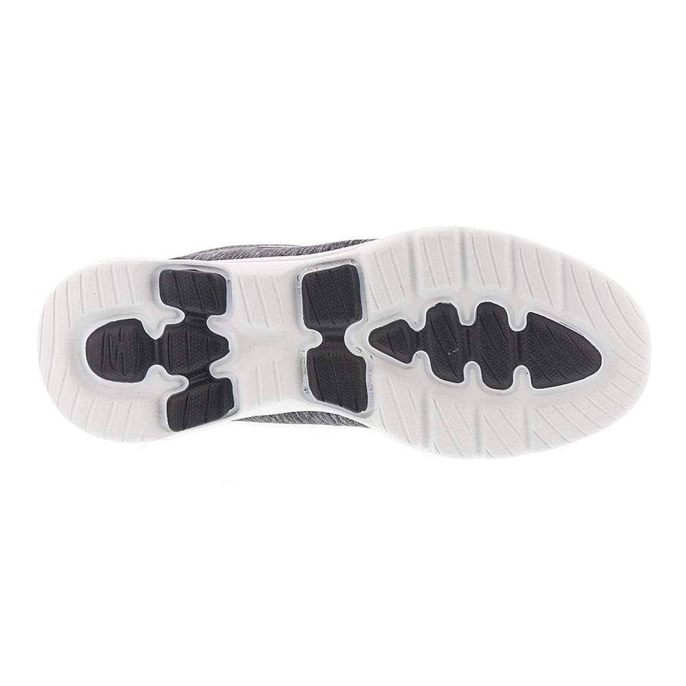 Skechers Women's Go Walk 5 True Sneaker, Black/White, 11