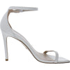 Stuart Weitzman Womens Nudistcurve 100 Sandal White 10 M