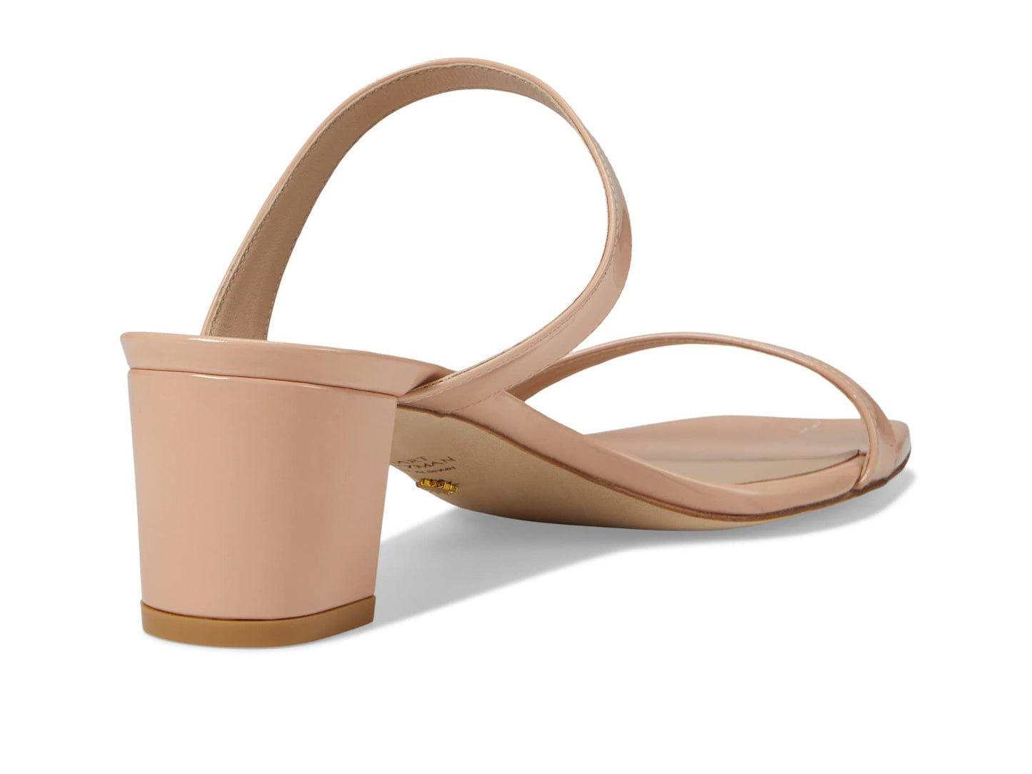 Stuart Weitzman Aleena 50 Block Slide Poudre 11 B
