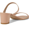 Stuart Weitzman Aleena 50 Block Slide Poudre 10.5 B