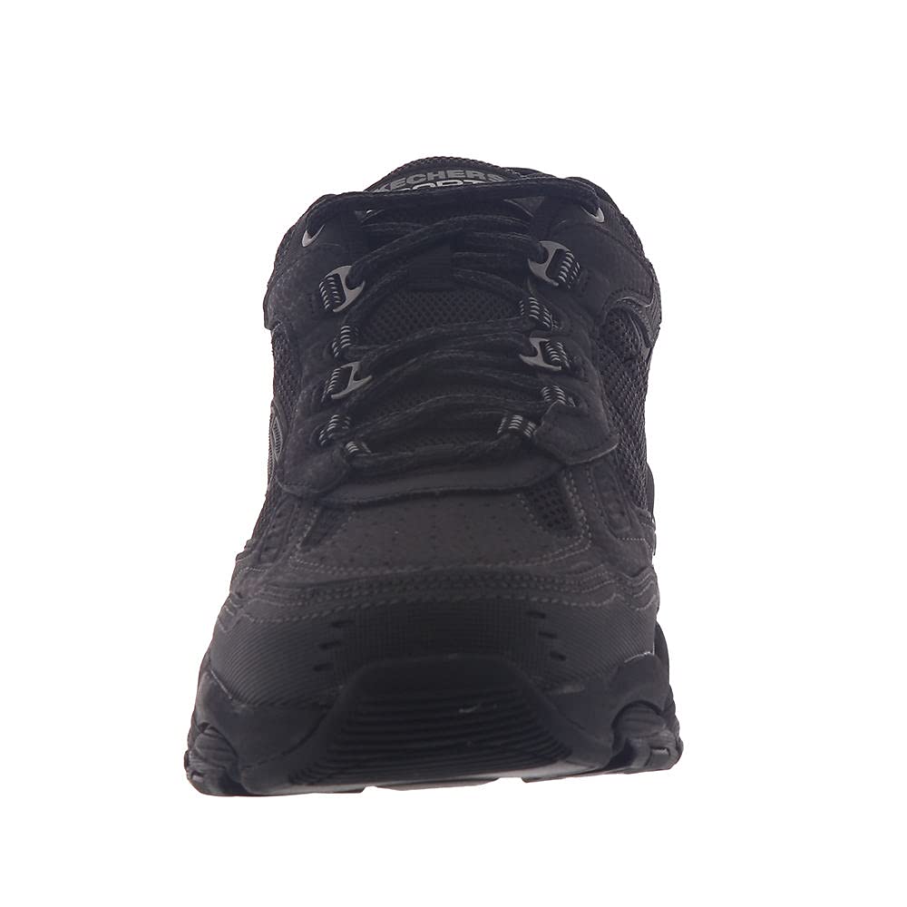 Skechers mens Skechers Men's Vigor 3.0 With Goodyear Rubber Outsole Oxford, Black, 10.5 US