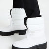 Stuart Weitzman Tyler Ultralift Bootie White/Black 7 B
