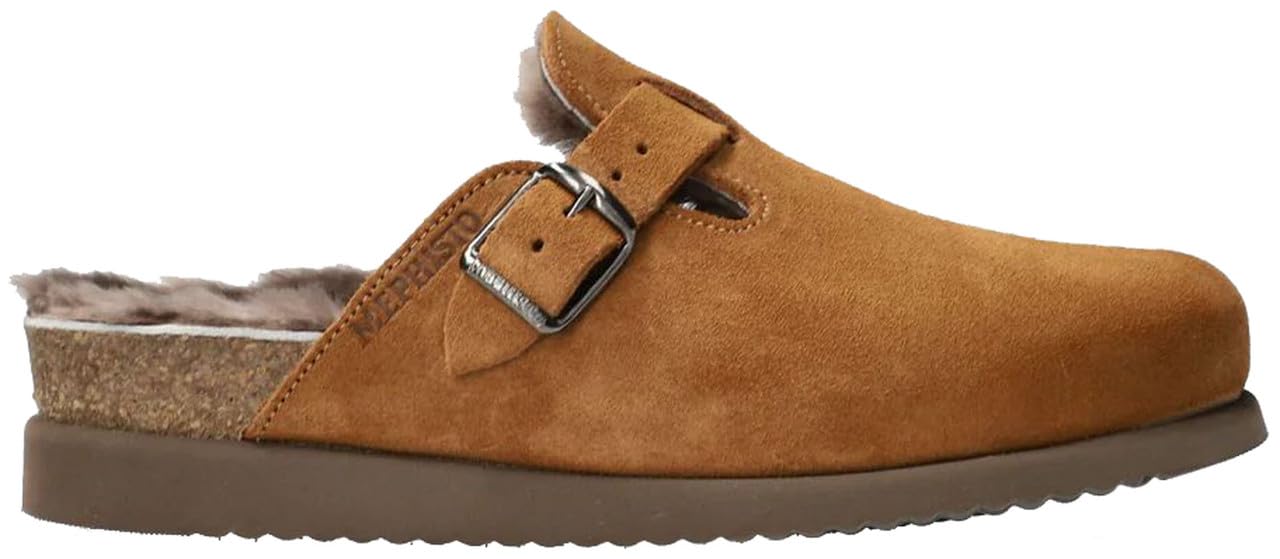 Mephisto Women's Halexia Slip On Mule, Tobacco Sandvel, Size 11