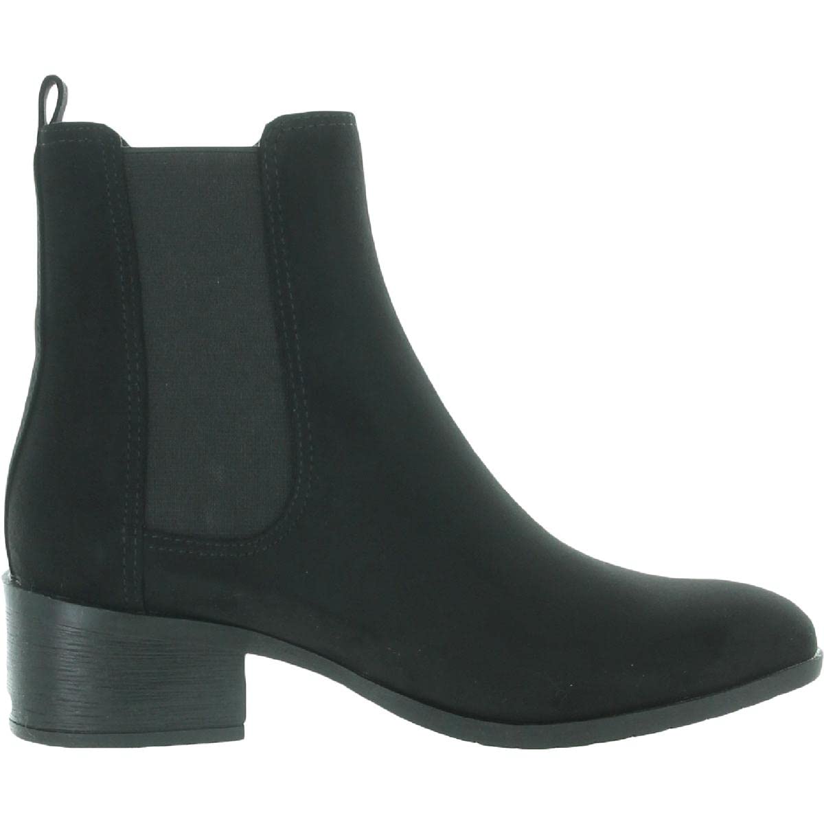 Kenneth Cole Reaction Salt Chelsea Boot Black Microsuede 9.5 M