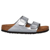 Silver Birko-Flor Arizona Sandals by Birkenstock