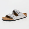 Birkenstock Men's Arizona Sandals, Desert Buck Whale Gray, Grey, 11 Medium US