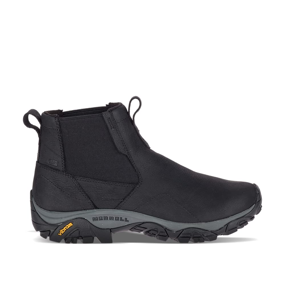 Merrell Men's MOAB ADVENTURE CHELSEA PLR WP Boot, BLACK, 7.5 W US