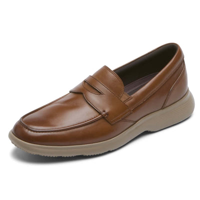 Rockport Men's Truflex Dressports Penny, British Tan, 7
