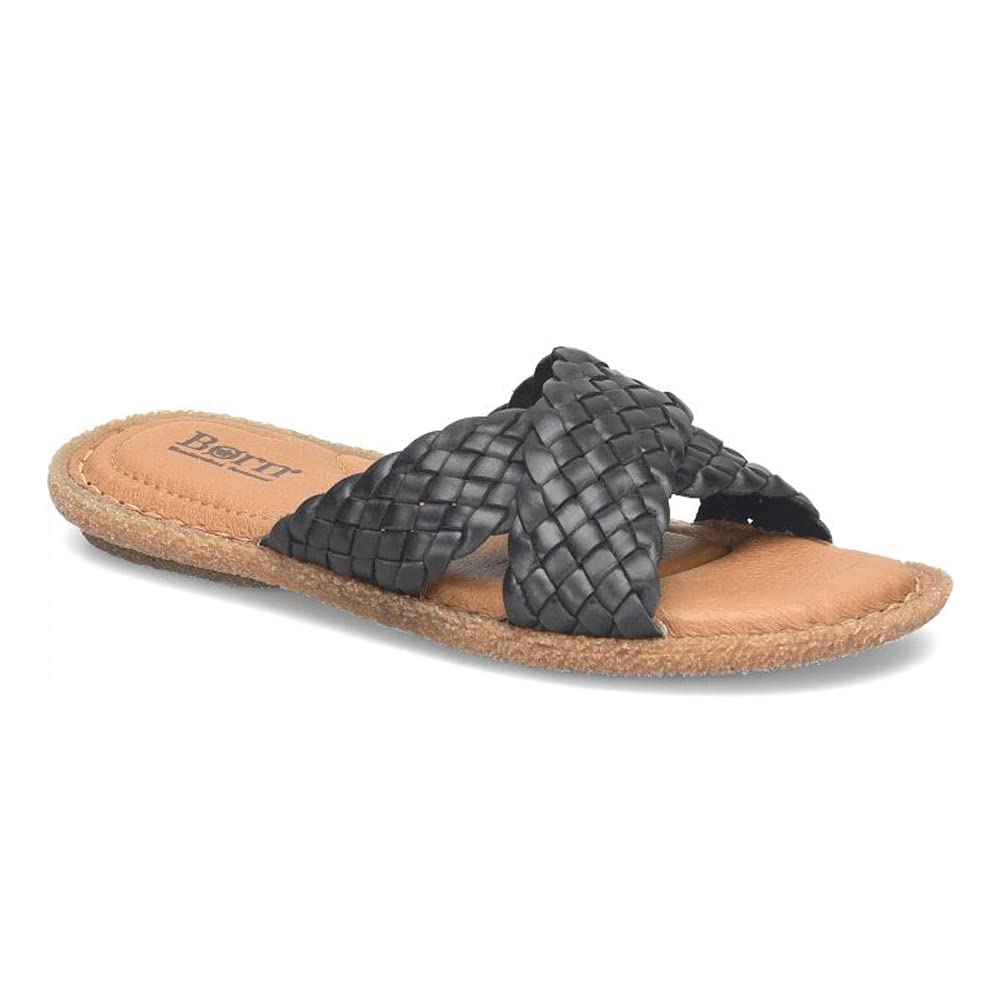 BORN Rue Black Full Grain Leather 9 M (B)
