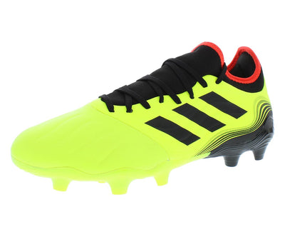 adidas Copa Sense.3 Firm Ground Unisex Shoes Size 7, Color: Team Solar Yellow/Core Black/Solar Red-Yellow