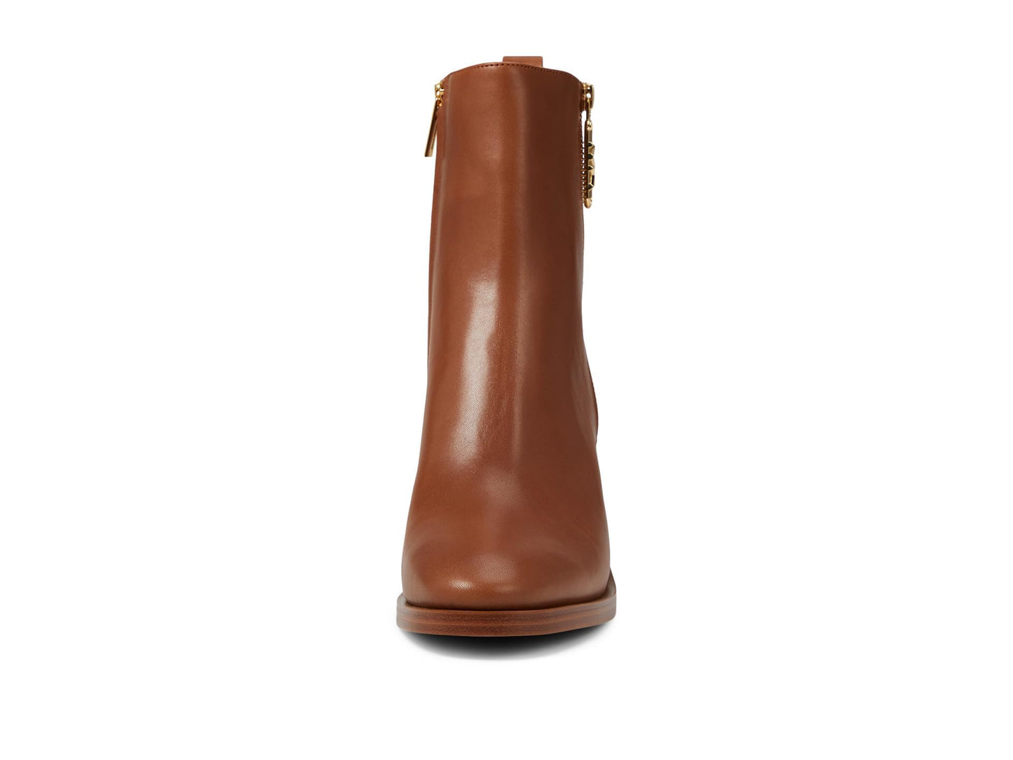 Michael Kors Regan Mid Bootie Luggage 7 M