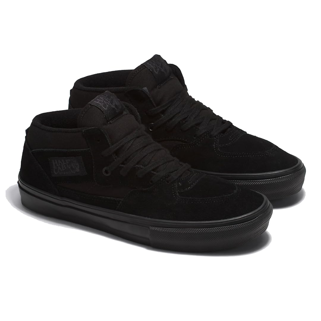 Black Half Cab Vans Skate Suede Shoes