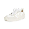 Veja Women's V-10 Sneakers, White/Natural/Pierre, 4 Medium US