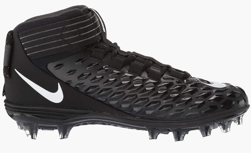 Nike Force Savage Pro 2 Mens Football Cleats BlackBlackBlack Size 9