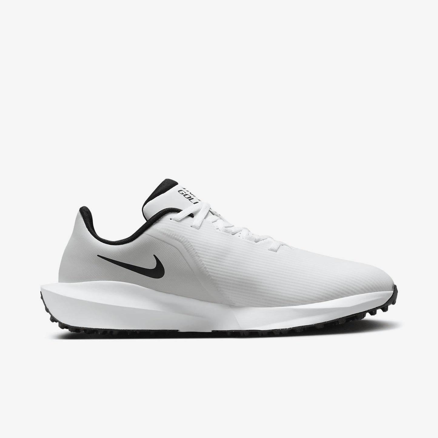 Nike Infinity G NN Golf Shoes (Wide) (FN0565-100, White/Pure Platinum/Black) Size 7