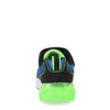 Skechers Unisex-Child Thermoflux 2.0 - Brodox Sneaker, Black/Blue/Lime, 13 Little Kid