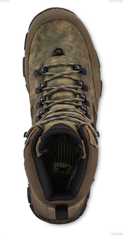 Irish Setter, Pinnacle, Men’s, 9", Waterproof, Hunting Boot, Earth Field Camo, 12 D (Medium)