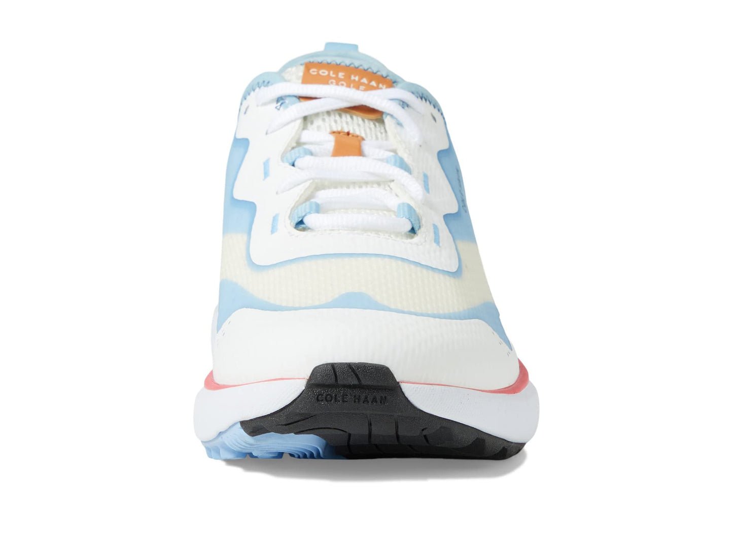 Cole Haan Zerogrand Fairway Optic White/Blue Bell/Sun Kissed Coral 6 B (M)