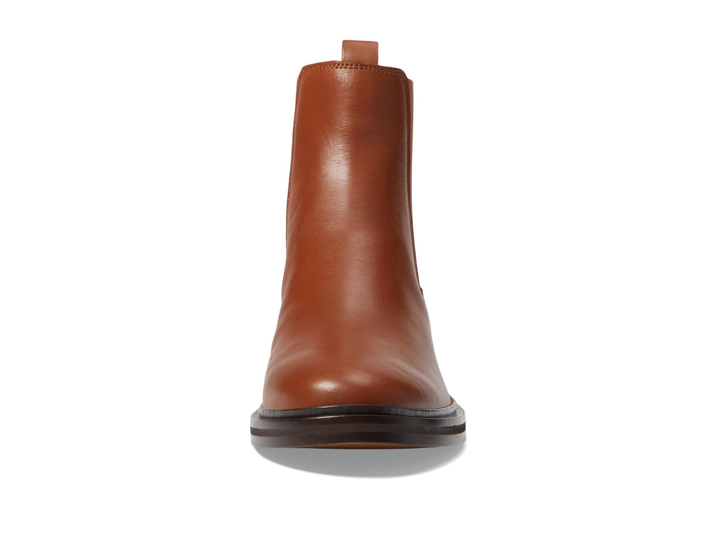 Madewell The Benning Chelsea Women’s Boots - Leather Lining & Upper - Man-Made Sole - Stretch Gore Panels Warm Cinnamon 9 M