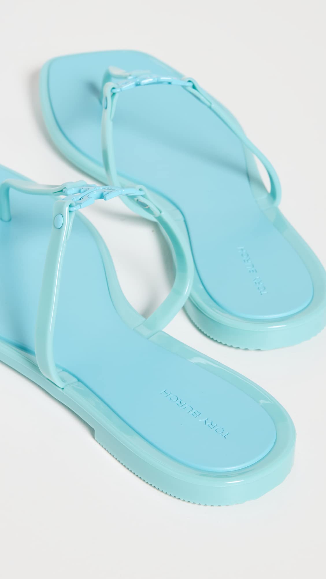 Tory Burch Women's Roxanne Jelly Sandals, Island Blue/Island Blue, 10 Medium US