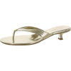 Tory Burch Women's Capri Low Heel Sandal 35mm Gold 5.5 Medium