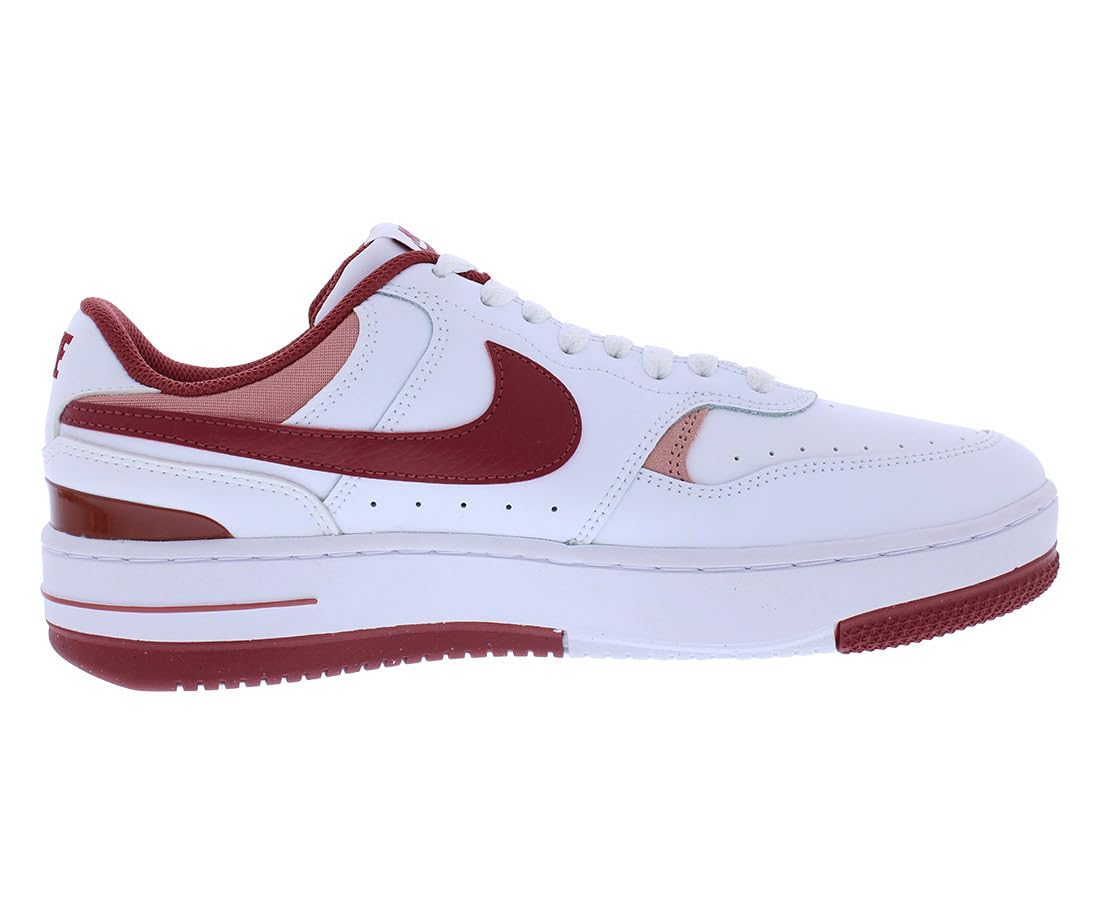 Nike Gamma Force Women's Shoes (FQ8877-100, White/Rugged Orange/Campfire Orange) Size 5.5
