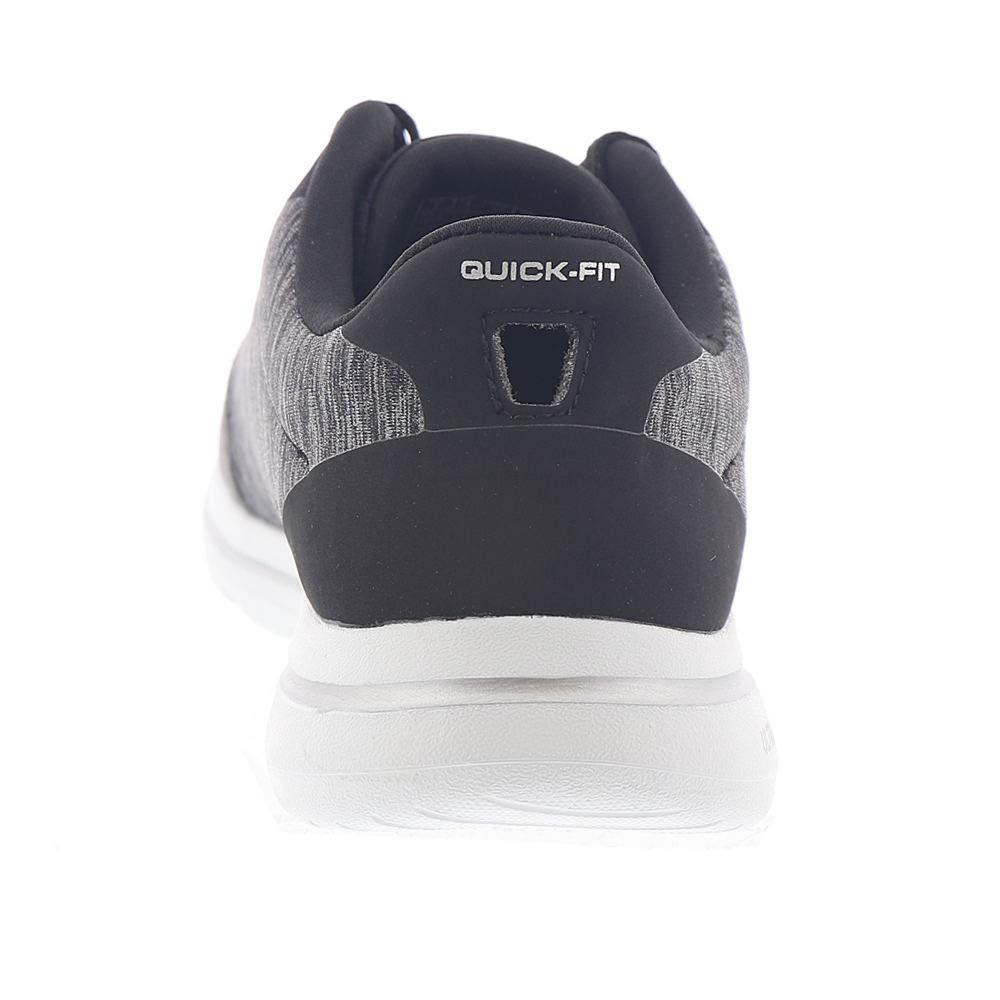 Skechers Women's Go Walk 5 True Sneaker, Black/White, 11
