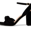 Cole Haan Kaycee Knotted Sandal Black Eco Flora/Brushed Gold/Black Outsole 7.5 B (M)