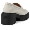 Stuart Weitzman Womens Soho Loafers Cream, 8 Medium