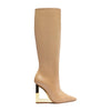 SCHUTZ Women's Filipa Fashion Boot, True Beige, 8.5