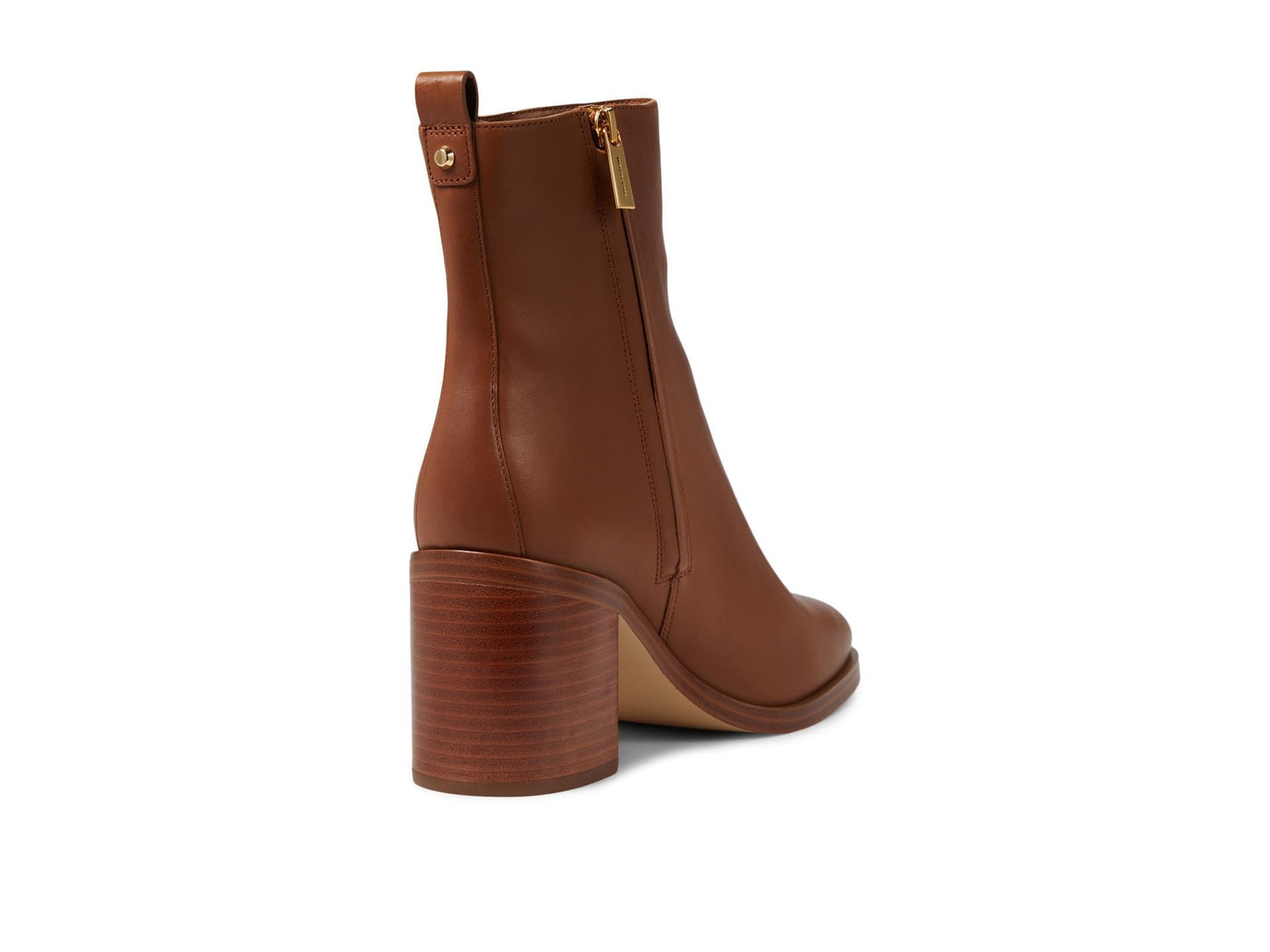 Michael Kors Regan Mid Bootie Luggage 7 M
