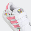 adidas Minnie Mouse Grand Court Shoes Kids', White, Size 6K