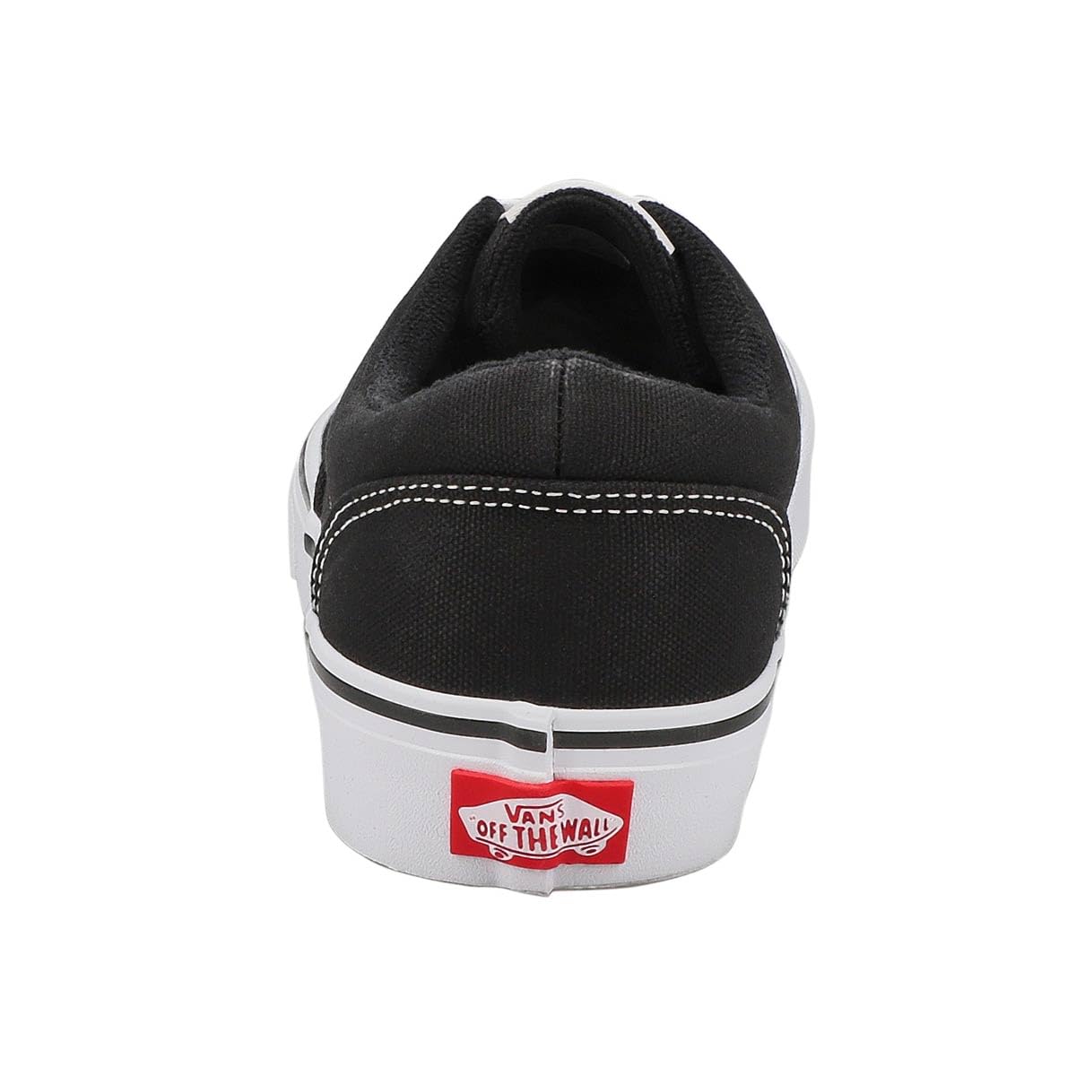 Vans Men's Doheny Trainers, 6 UK, Canvas Black White, 44