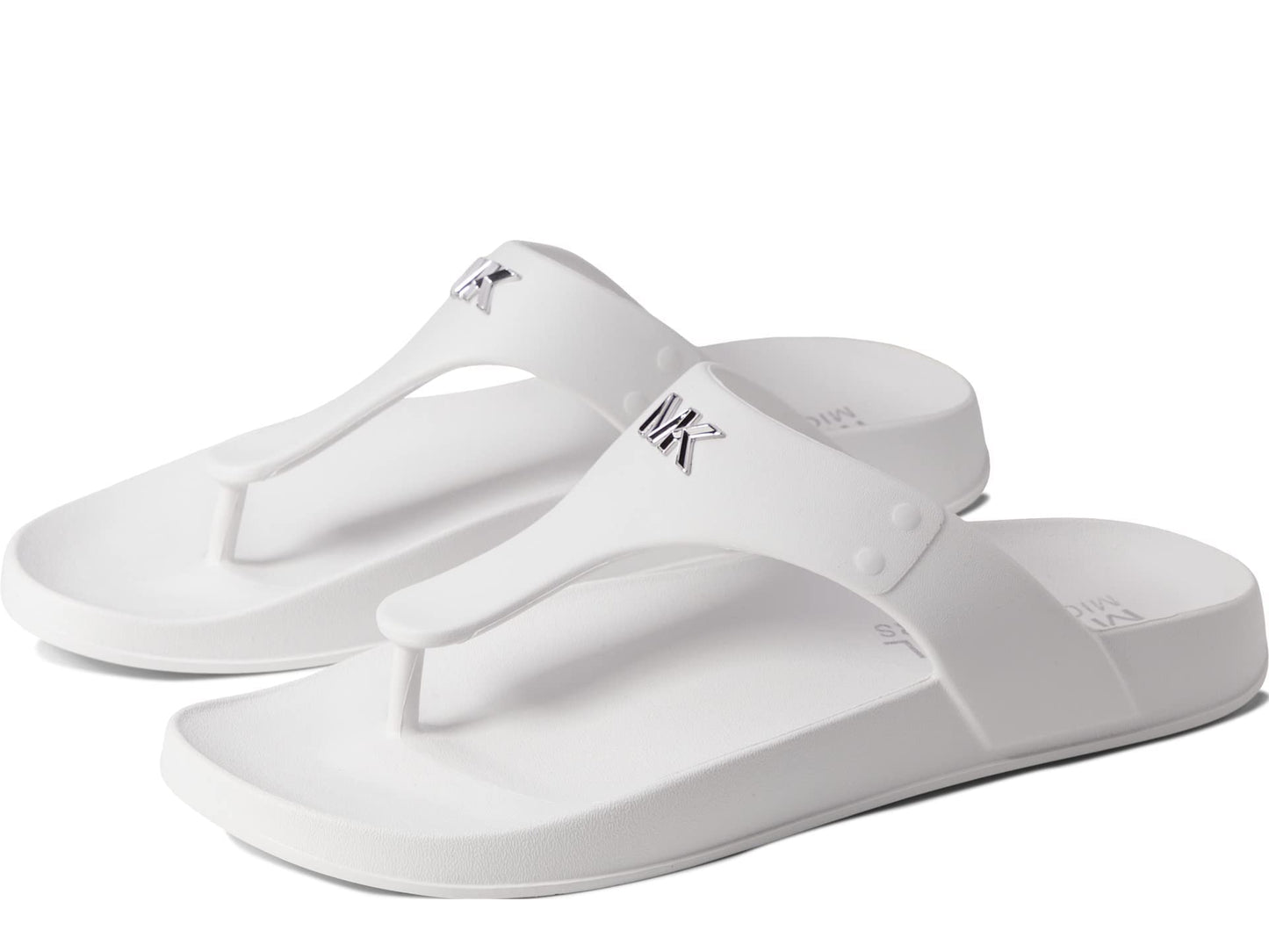 Michael Kors Linsey Thong Optic White 9 M