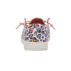HEYDUDE Girl's Wendy Youth Shoes White Leopard