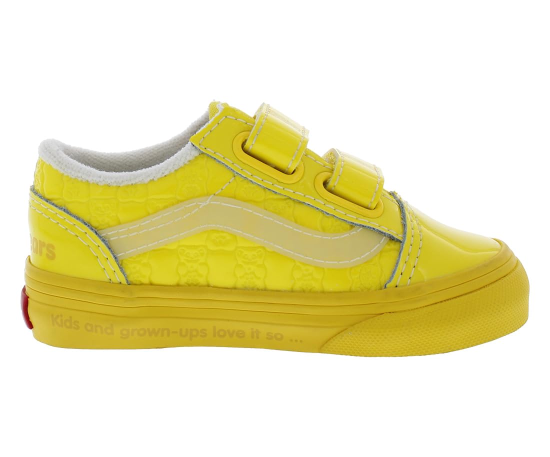 Vans Old Skool V (Infant/Toddler) Color Theory Canal Blue 8.5 Toddler M
